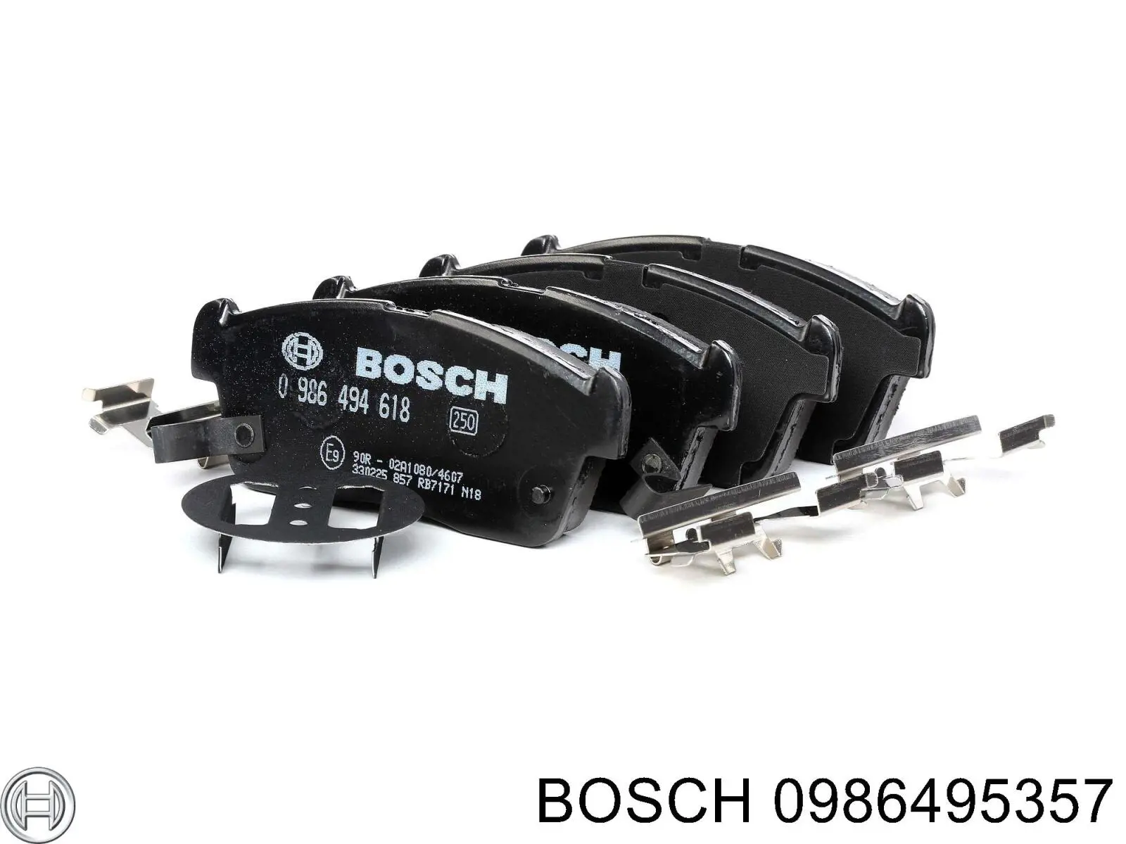 Купити 0986495357 Bosch Задні колодки