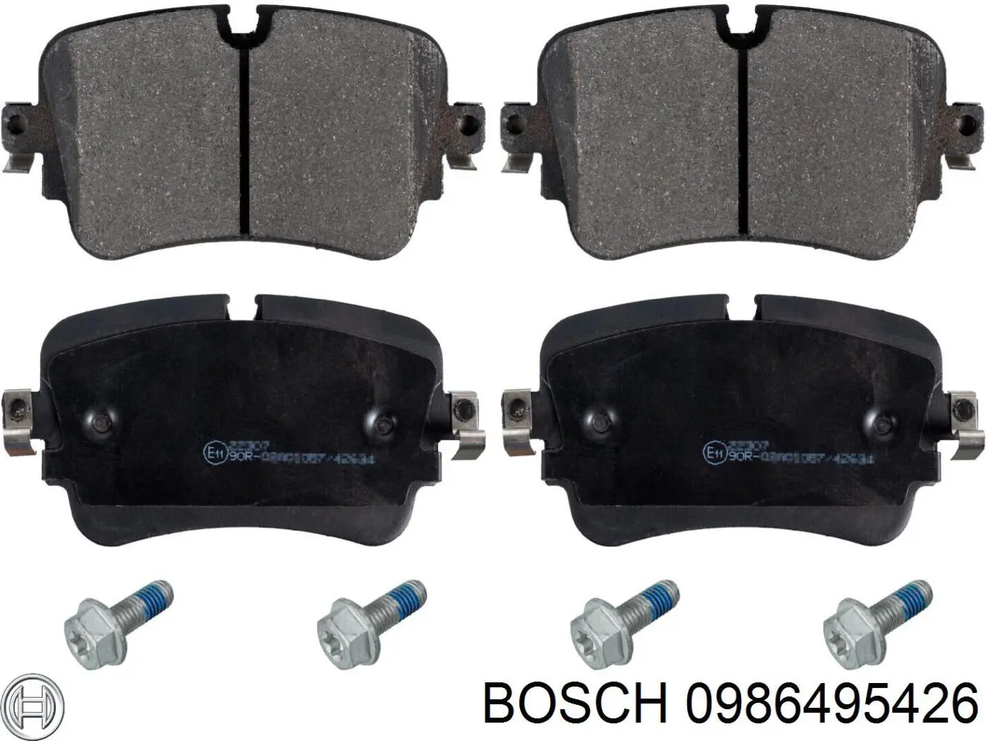 Задні гальмівні колодки Bosch 0986495426 ціна, від 39.32 USD