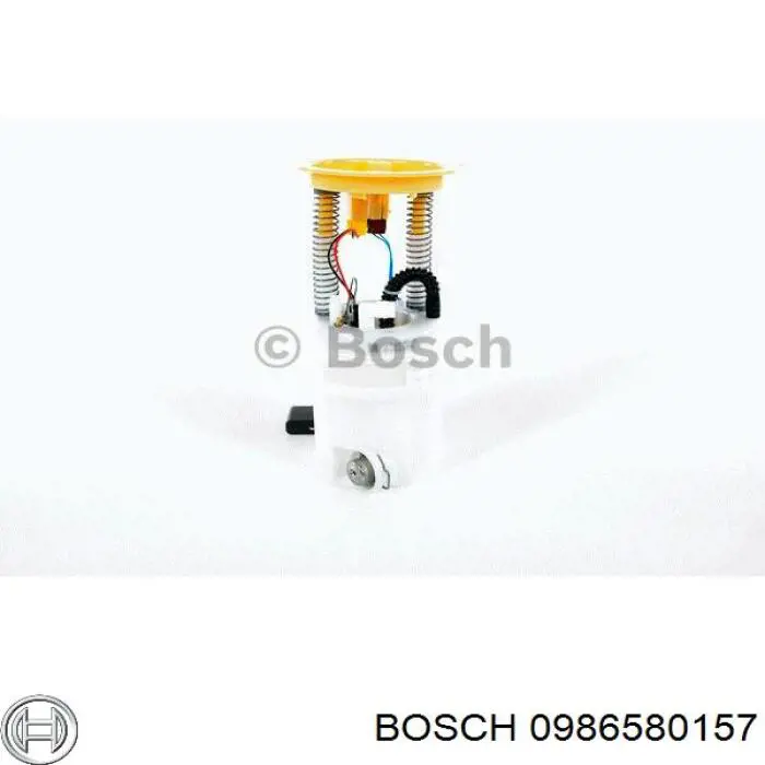 Модуль паливного насосу, з датчиком рівня палива 0986580157 Bosch