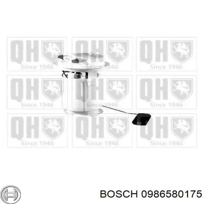 0986580175 Bosch Електробензонасос