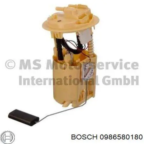 0986580180 Bosch модуль паливного насосу, з датчиком рівня палива