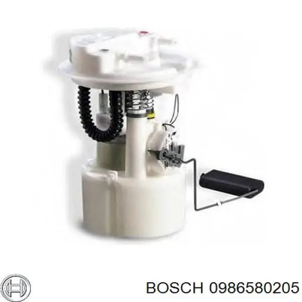 Модуль паливного насосу, з датчиком рівня палива 0986580205 Bosch