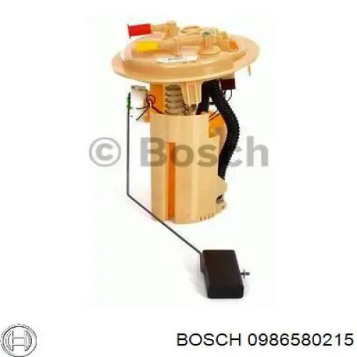 0986580215 Bosch модуль паливного насосу, з датчиком рівня палива