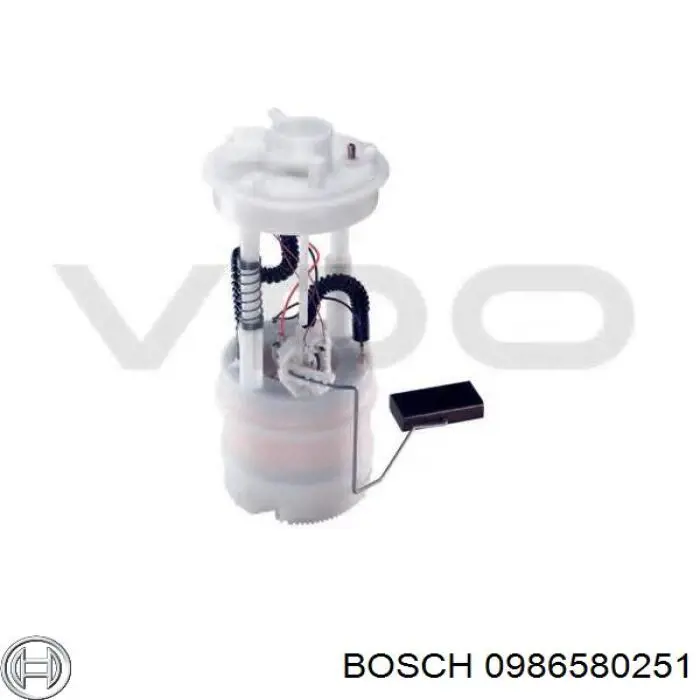 Купити 0986580251 Bosch Насос занурювальний в баці