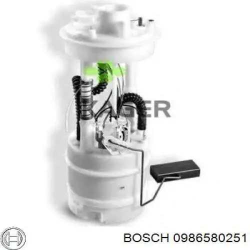 Бензонасос 0986580251 Bosch
