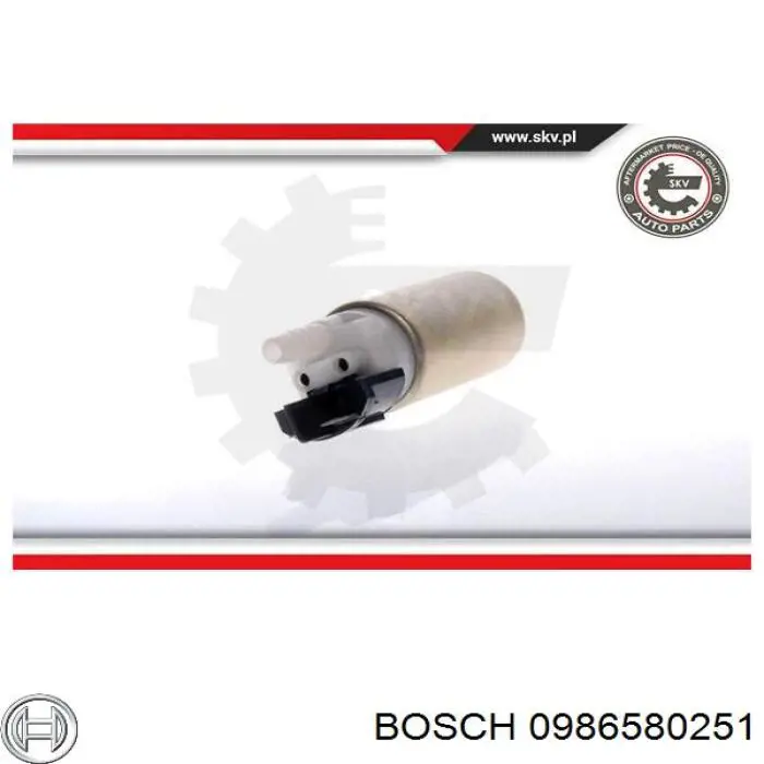 Бензонасос 0986580251 Bosch