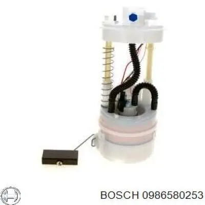 0986580253 Bosch модуль паливного насосу, з датчиком рівня палива