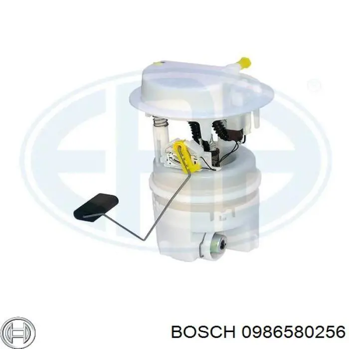 Модуль паливного насосу, з датчиком рівня палива 0986580256 Bosch