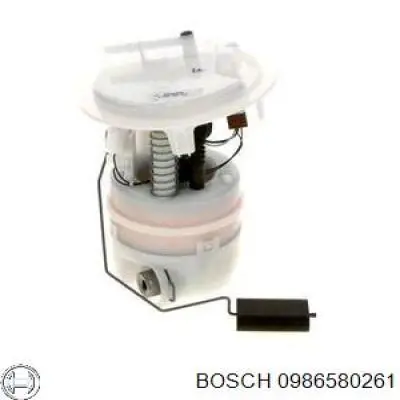 0986580261 Bosch модуль паливного насосу, з датчиком рівня палива