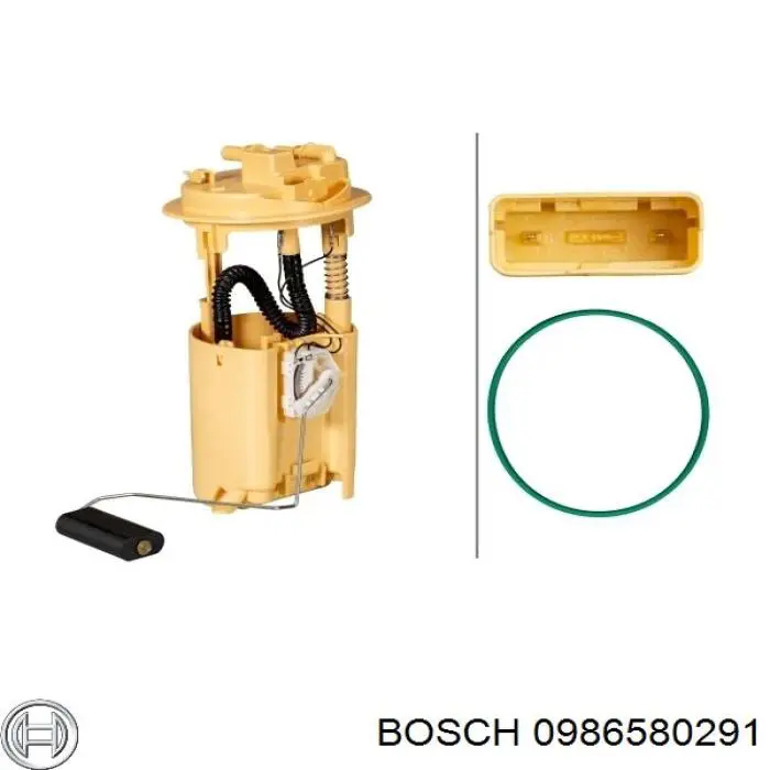 Купити 0986580291 Bosch Насос занурювальний в баці