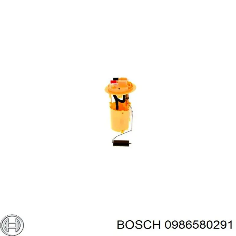 0986580291 Bosch модуль паливного насосу, з датчиком рівня палива