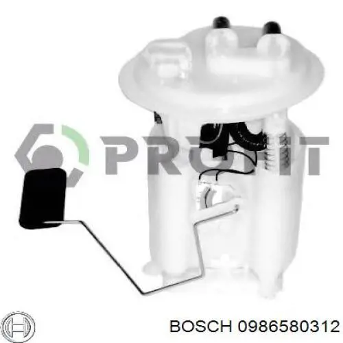 Купити 0986580312 Bosch Насос занурювальний в баці