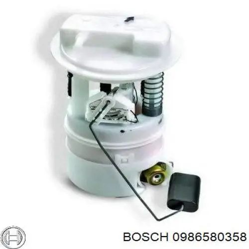 Модуль паливного насосу, з датчиком рівня палива 0986580358 Bosch