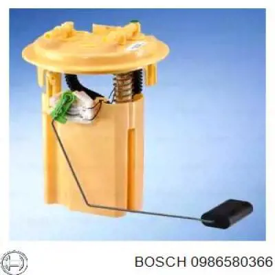 Модуль паливного насосу, з датчиком рівня палива 0986580366 Bosch