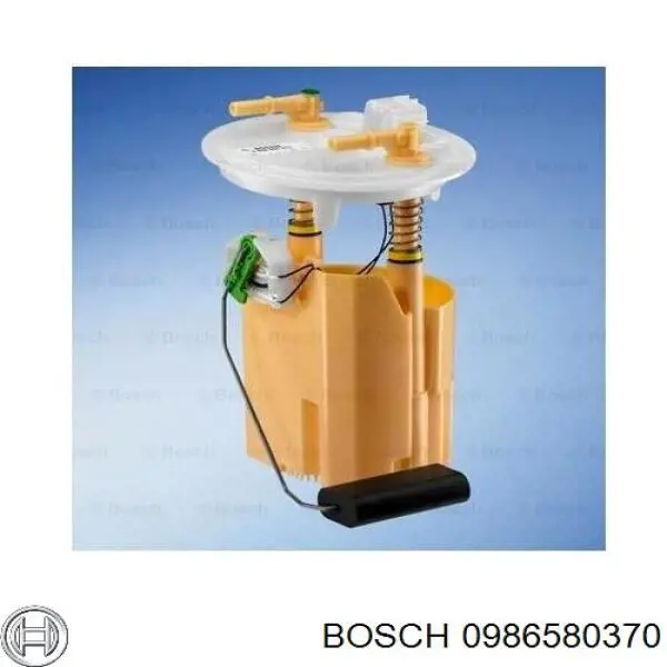 0986580370 Bosch модуль паливного насосу, з датчиком рівня палива