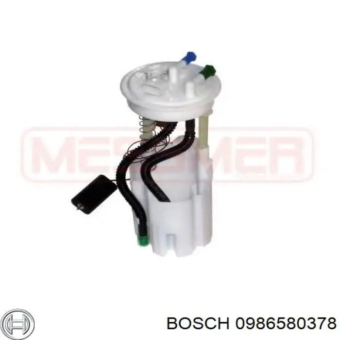 Паливний насос електричний, занурювальний Bosch 986580378 ціна, від 121.93 USD