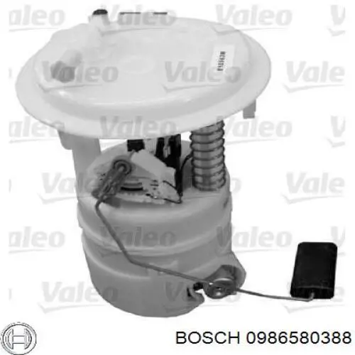 0986580388 Bosch модуль паливного насосу, з датчиком рівня палива
