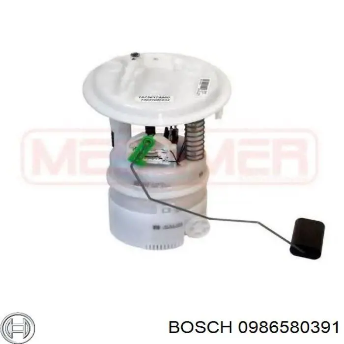 Модуль бензонасоса Bosch 0986580391 ціна, від 161.33 USD