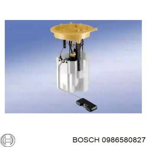 Модуль паливного насосу, з датчиком рівня палива 0986580827 Bosch