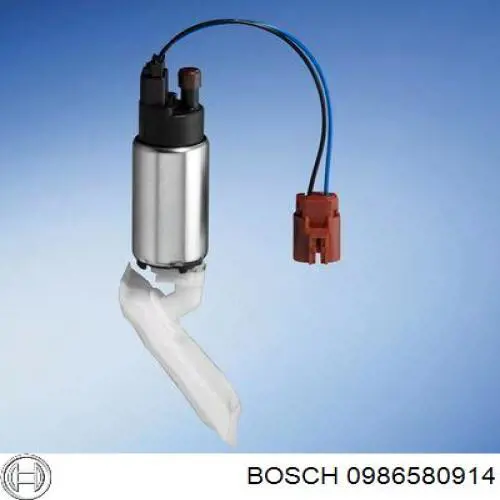 0986580914 Bosch елемент-турбінка паливного насосу