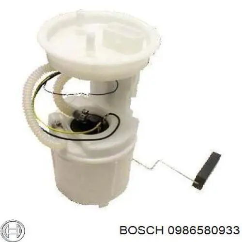 Модуль паливного насосу, з датчиком рівня палива 0986580933 Bosch