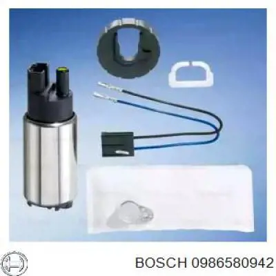 Елемент-турбінка паливного насосу Bosch 0986580942 ціна, від 87.54 USD