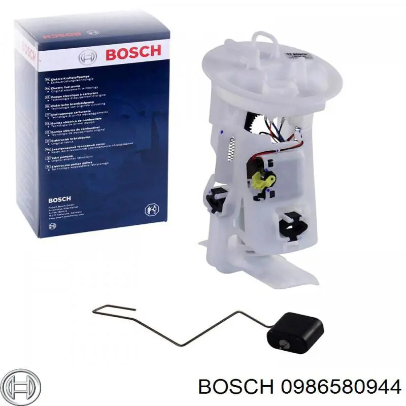 0986580944 Bosch модуль паливного насосу, з датчиком рівня палива