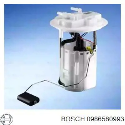 Модуль паливного насосу, з датчиком рівня палива 0986580993 Bosch