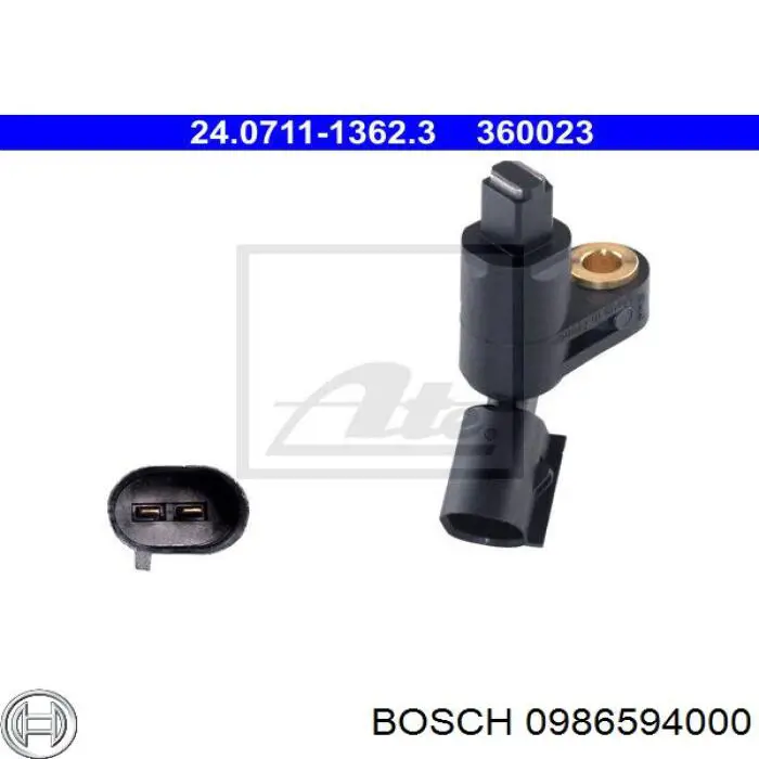 Купити 0986594000 Bosch Сенсор АБС