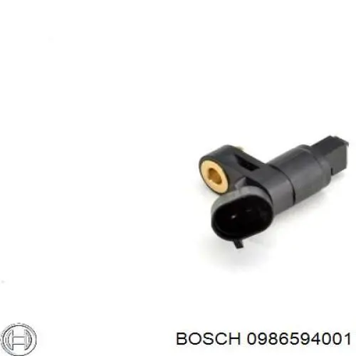 0986594001 Bosch датчик абс (abs передній, лівий)
