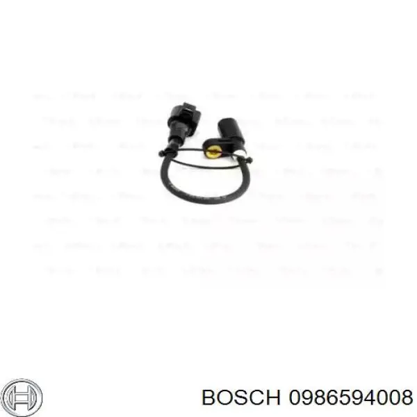 0986594008 Bosch датчик абс (abs задній)