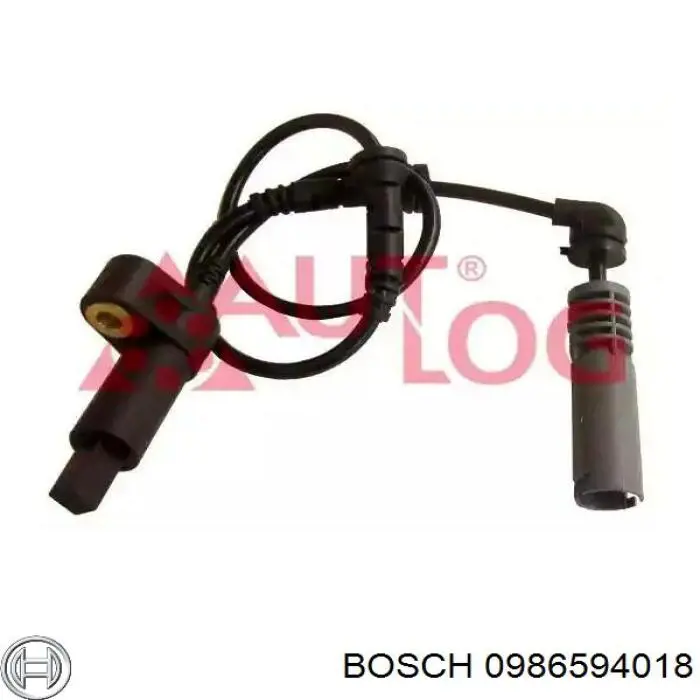 Купити 0986594018 Bosch Датчик АБС (ABS) передній