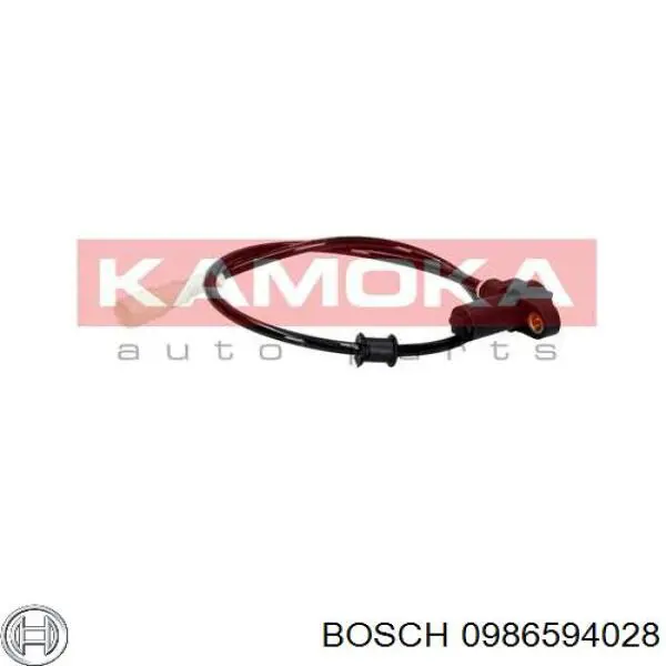 Купити 0986594028 Bosch Датчик АБС (ABS) передній