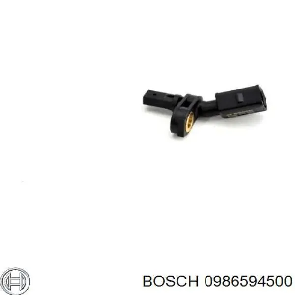 0986594500 Bosch датчик абс (abs передній, лівий)