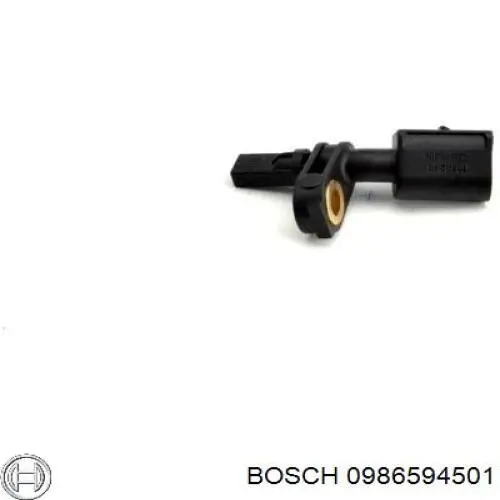 0986594501 Bosch датчик абс (abs передній, правий)