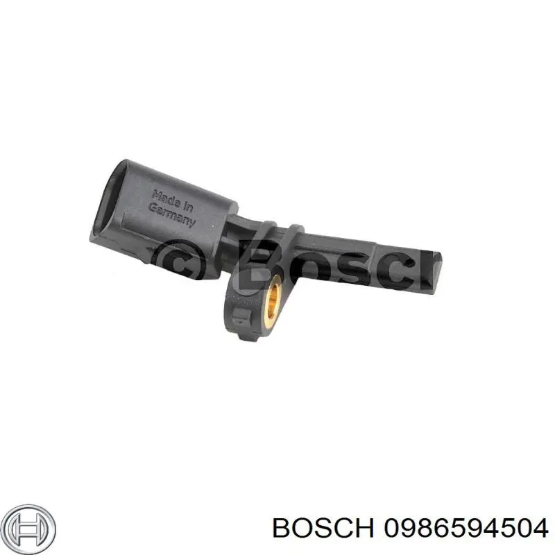 0986594504 Bosch датчик абс (abs передній, лівий)