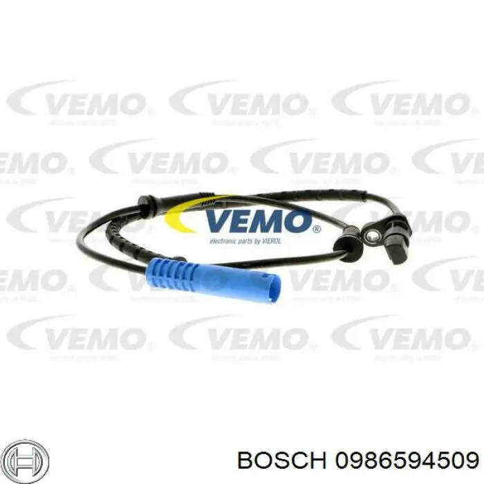 Купити 0986594509 Bosch Датчик АБС (ABS) задній