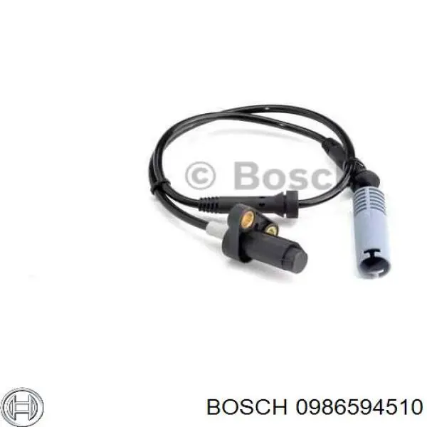 0986594510 Bosch датчик абс (abs передній)