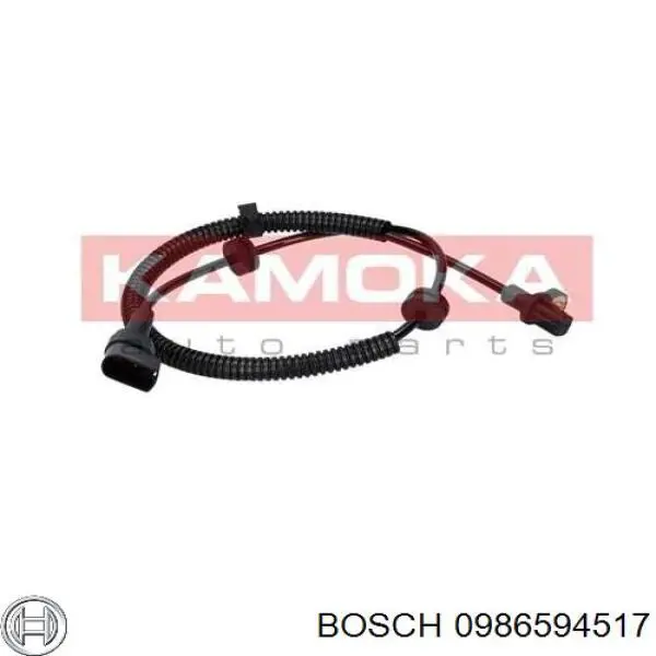 Датчик АБС (ABS) задній, правий 0986594517 Bosch