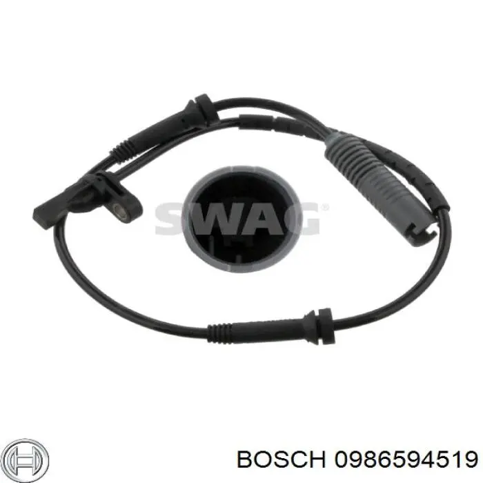 Датчик АБС передній 0986594519 Bosch