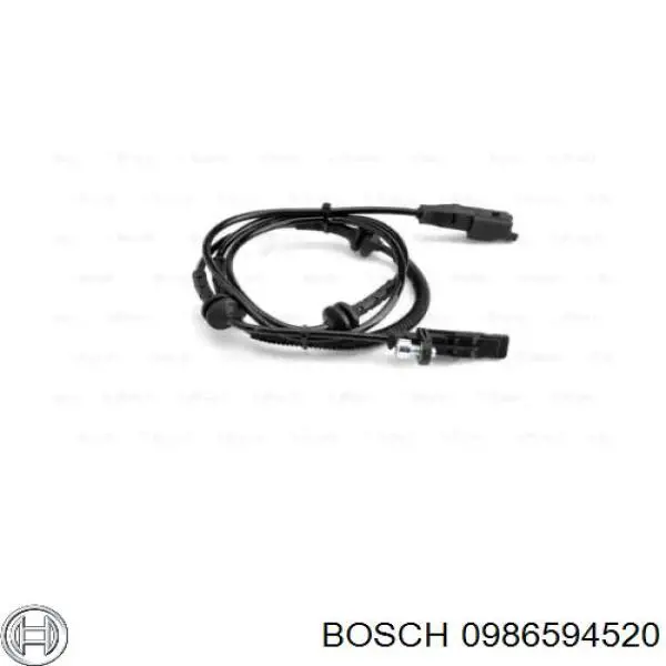 Купити 0986594520 Bosch Датчик АБС (ABS) передній