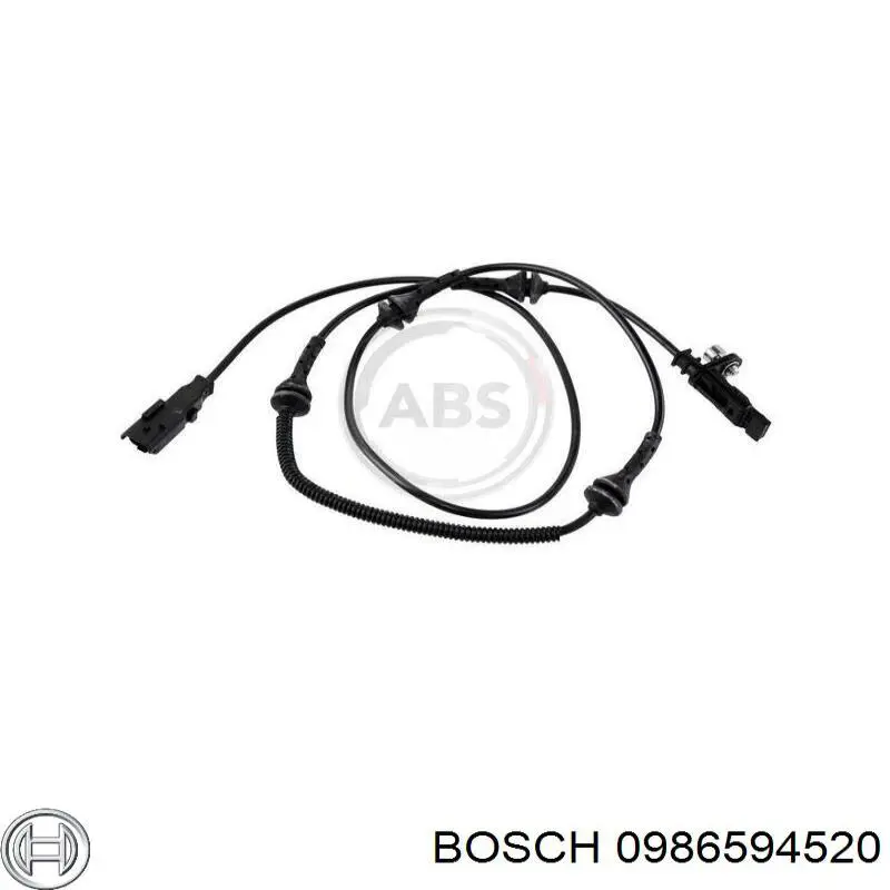 Датчик ABS передній Bosch 0986594520 ціна, від 18.65 USD