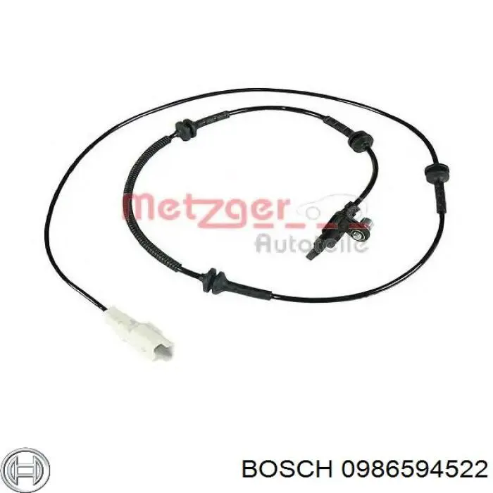 Купити 0986594522 Bosch Датчик АБС (ABS) передній