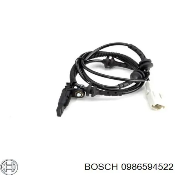 0986594522 Bosch датчик абс (abs передній)