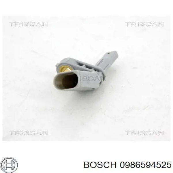 Купити 0986594525 Bosch Датчик АБС (ABS) задній, правий