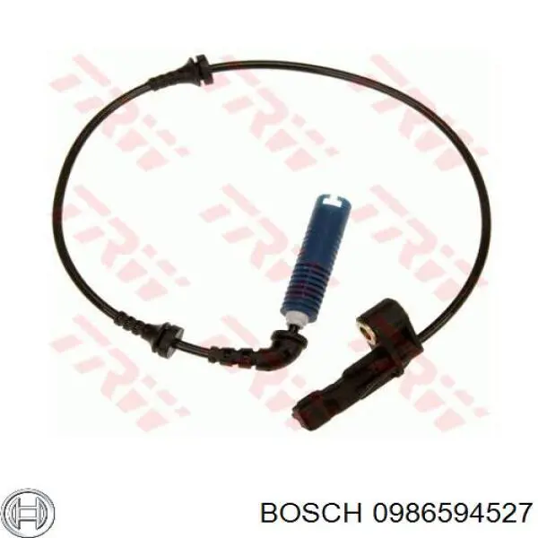 0986594527 Bosch датчик абс (abs передній, лівий)