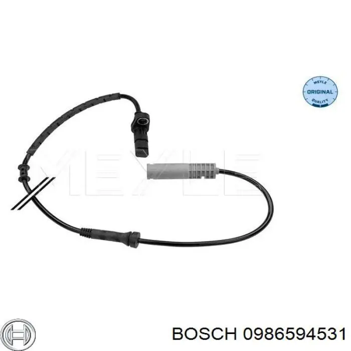 0986594531 Bosch датчик абс (abs задній)