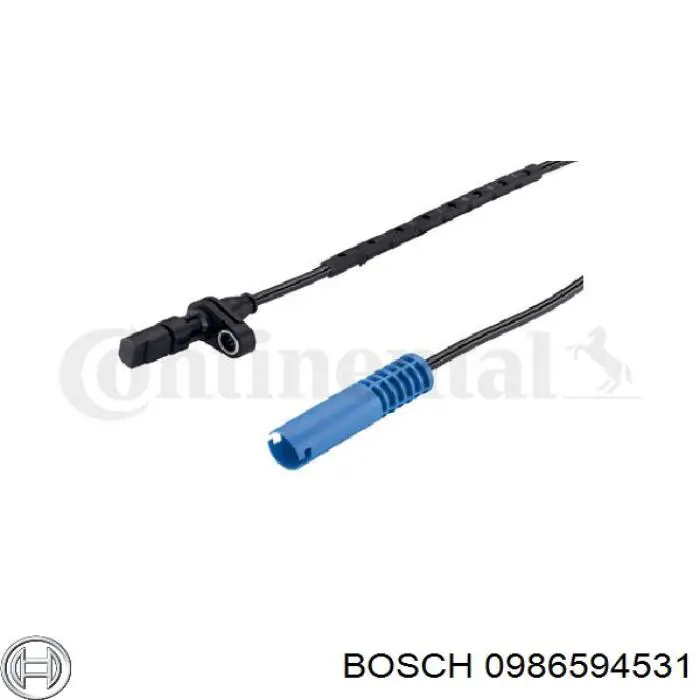 Купити 0986594531 Bosch Датчик АБС (ABS) задній