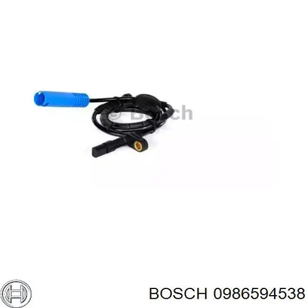 Купити 0986594538 Bosch Датчик АБС (ABS) передній