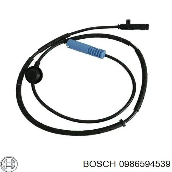 0986594539 Bosch датчик абс (abs задній)
